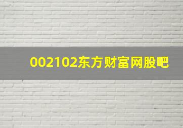 002102东方财富网股吧