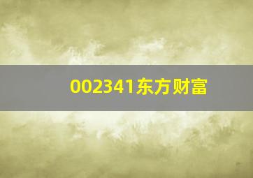 002341东方财富