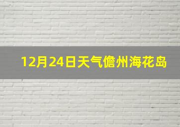 12月24日天气儋州海花岛