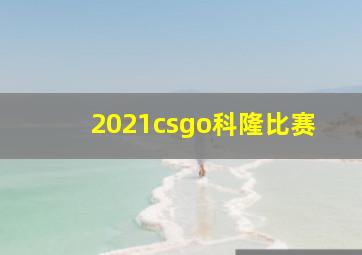 2021csgo科隆比赛