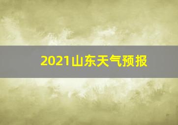 2021山东天气预报