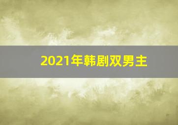 2021年韩剧双男主