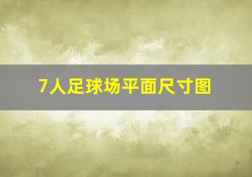 7人足球场平面尺寸图