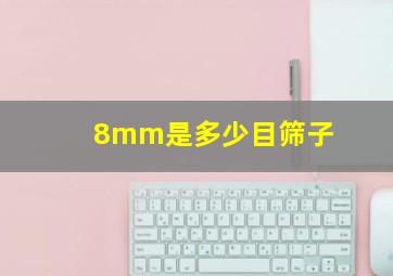 8mm是多少目筛子