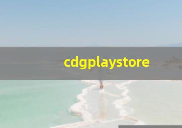 cdgplaystore