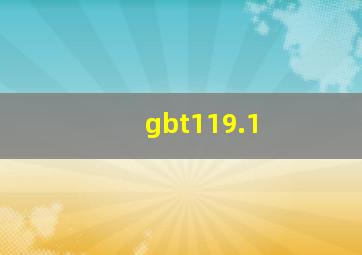 gbt119.1