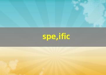 spe,ific