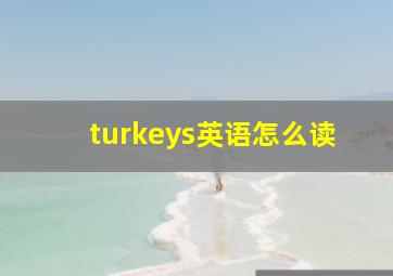 turkeys英语怎么读