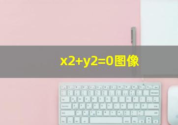 x2+y2=0图像