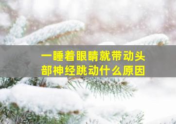 一睡着眼睛就带动头部神经跳动什么原因