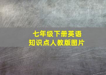 七年级下册英语知识点人教版图片