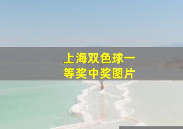 上海双色球一等奖中奖图片