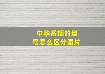 中华香烟的型号怎么区分图片