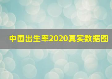 中国出生率2020真实数据图