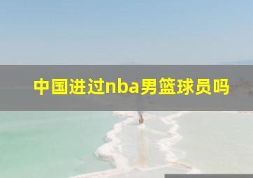 中国进过nba男篮球员吗