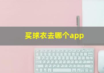 买球衣去哪个app