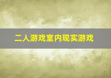 二人游戏室内现实游戏