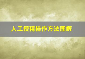 人工授精操作方法图解