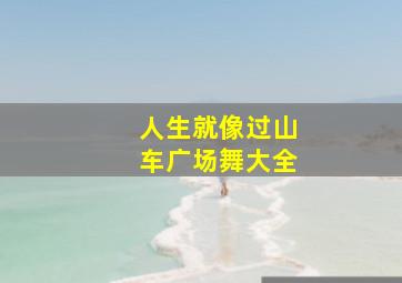 人生就像过山车广场舞大全