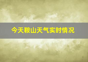 今天鞍山天气实时情况