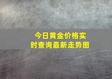 今日黄金价格实时查询最新走势图