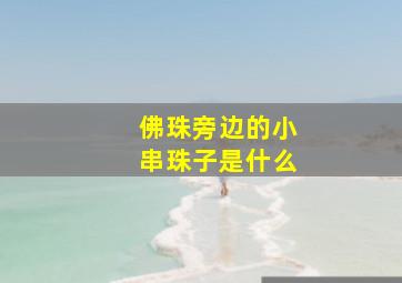 佛珠旁边的小串珠子是什么