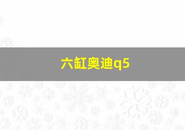 六缸奥迪q5