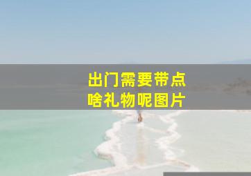 出门需要带点啥礼物呢图片