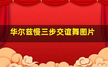 华尔兹慢三步交谊舞图片