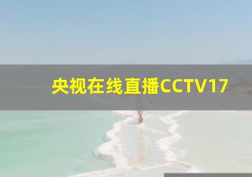 央视在线直播CCTV17