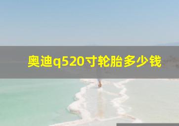 奥迪q520寸轮胎多少钱