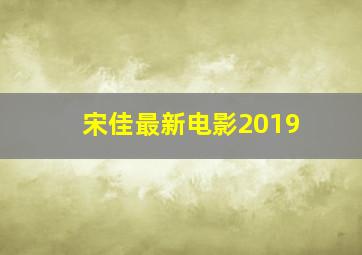 宋佳最新电影2019