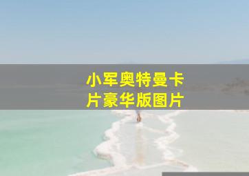 小军奥特曼卡片豪华版图片