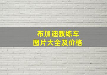 布加迪教练车图片大全及价格