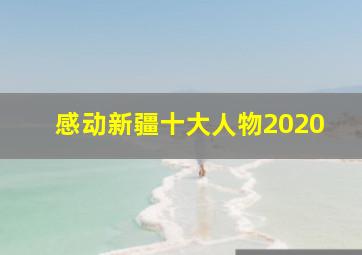 感动新疆十大人物2020