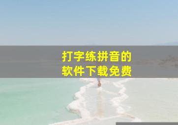 打字练拼音的软件下载免费