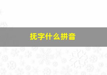 抚字什么拼音