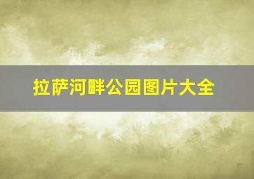 拉萨河畔公园图片大全