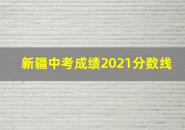 新疆中考成绩2021分数线