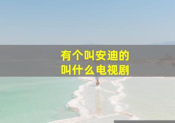 有个叫安迪的叫什么电视剧