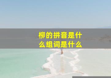 柳的拼音是什么组词是什么