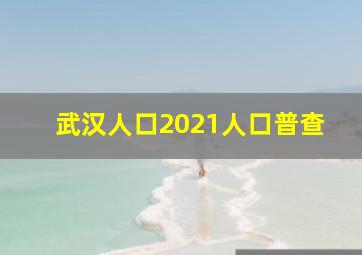 武汉人口2021人口普查