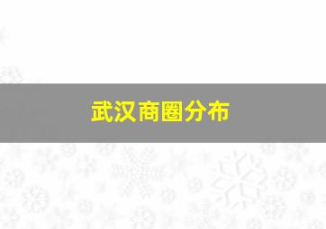 武汉商圈分布