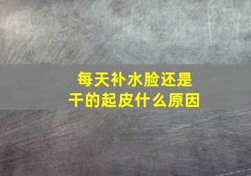 每天补水脸还是干的起皮什么原因