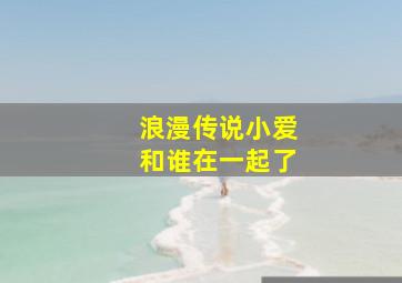 浪漫传说小爱和谁在一起了