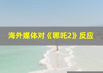 海外媒体对《哪吒2》反应