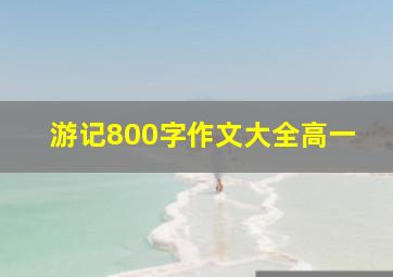 游记800字作文大全高一