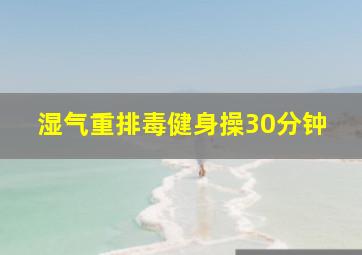 湿气重排毒健身操30分钟