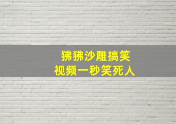 狒狒沙雕搞笑视频一秒笑死人