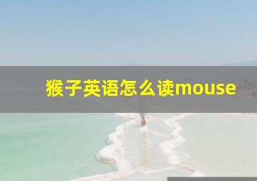 猴子英语怎么读mouse